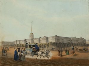 Admiraliteetti Pietarissa, 1840-luvun loppu. tekijältä Louis Jules Arnout