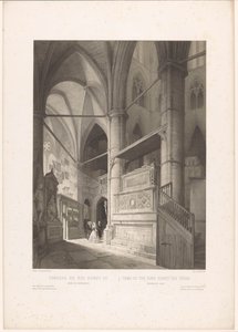 Englannin kuninkaan Henrik III:n hauta Westminster Abbeyssa Tombeau du roi Henry III, abbaye de Westminster / Kuningas Henrik Kolmannen hauta, Westminster Abbey (otsikko esineessä) Englanti, Irlanti ja Skotlanti (sarjan nimi) Englanti, Irlanti ja Skotlanti