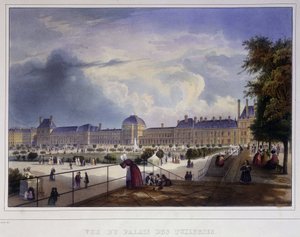 Näkymä Palais des Tuileries