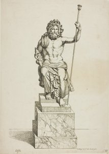 Jupiter, otettu M. Denonin kokoelmasta. tekijältä Louis Lafitte