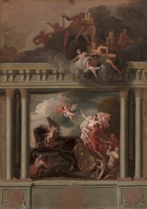 Rape of Proserpine, suunnittelu Devonshire Housen portaikkoon Lontoossa