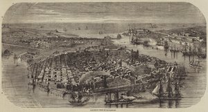 Havannan lintuperspektiivi tekijältä Louis Le Breton