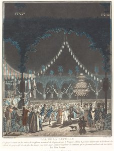 Bastille-pallo tekijältä Louis Le Coeur and Jacques François Joseph Swebach Desfontaines