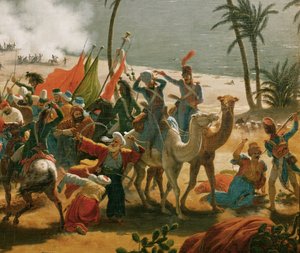 Aboukirin taistelu (öljy kankaalle)