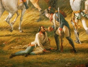 Marengon taistelu (öljy kankaalle) tekijältä Louis Lejeune