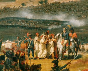 Pyramidien taistelu (öljy kankaalle) tekijältä Louis Lejeune