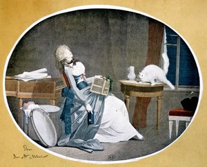 Jäljennös Louis Boillyn (1761-1845) maalauksesta.