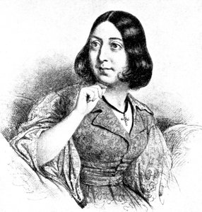 "George Sand", 1923. tekijältä Louis Leopold Boilly