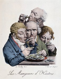 Oyster Eaters - kirjoittanut L. Boilly