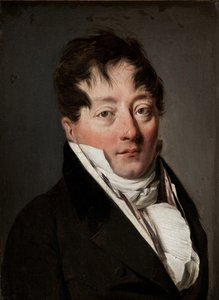 Alexandre Balthazar Laurent Grimod de la Reynièren muotokuva 1758-1837 tekijältä Louis Leopold Boilly