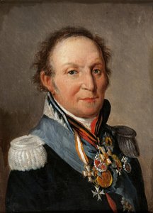 Kenttämarsalkka kreivi Ludwig Adolf Peter Sayn-Wittgenstein-Ludwigsburgin muotokuva 1769-1843 tekijältä Louis Leopold Boilly