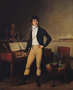 Säveltäjä François-Adrien Boieldieun muotokuva 1775-1834, 1800 tekijältä Louis Leopold Boilly