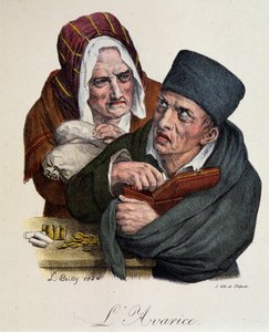 Seitsemän kuolemansyntiä: Boillyn ahneus tekijältä Louis Leopold Boilly