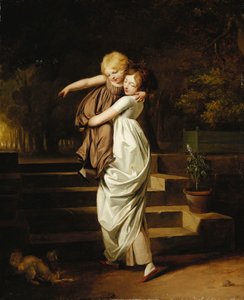 Kaksi siskoa; Kaksi sisarusta, tekijältä Louis Leopold Boilly