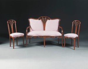 Mahogony Salon Suite, noin 1900