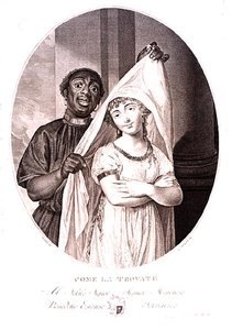 As You Find Her, kaiverrus G. Lancon, n. 1840 (teräskaiverrus) (m/v kuva) tekijältä Louis Marie Sicard