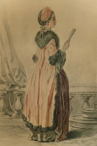 Venäläinen piika, venäläinen piika, c1765-1790, 1913