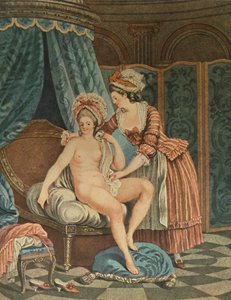 Le Bain, The Bath, c1765-1790, 1913 tekijältä Louis Marin Bonnet