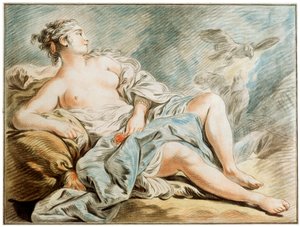 Venus kyyhkysten kanssa, 1700-luku.
