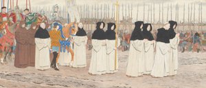 The Maid in Armour on Horseback Joan of Arc -sarja: III, c. 1908 - loppuvuodesta 1909. tekijältä Louis Maurice Boutet de Monvel