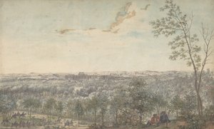 Versailles lounaasta katsottuna, 1779.