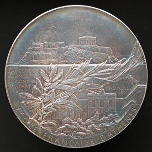 Ateenan ranskalainen koulu [käänteinen], 1898.