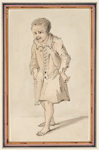 Little Cazey, n. 1747 (lyijykynä, kynä & muste ja akvarelli paperille)