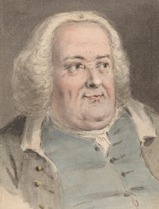 Muotokuva miehestä, jolla on kaksoileuka tekijältä Louis Philippe Boitard