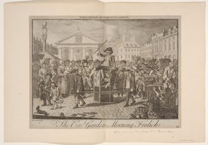 Covent Gardenin aamupala tekijältä Louis Philippe Boitard
