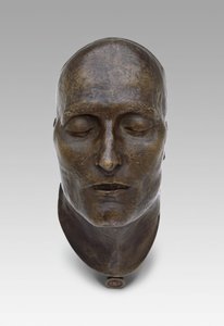 Napoleonin kuolemanaamio, malli 1821, valettu 1833 tekijältä Louis Richard