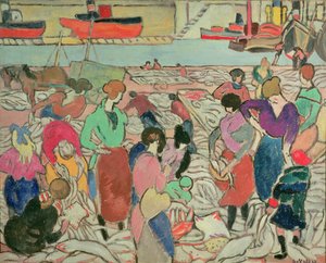 Kalan ostaminen Boulognessa tekijältä Louis Valtat