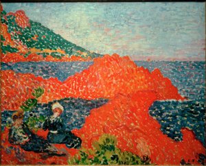 Le Roches rouges Agayssä tekijältä Louis Valtat