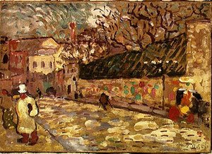 Mies kainalosauvoilla tekijältä Louis Valtat