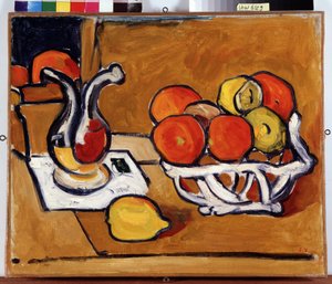 Still Life öljynporauslaitoksessa tekijältä Louis Valtat