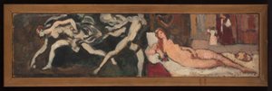 Tutkimuksia Tizianin Urbinon Venuksen ja Guido Renin Atalantan kilpajuoksu -teosten mukaan, jotka on tehty Petit Palais