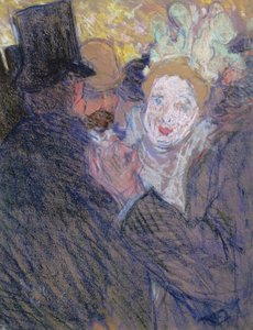 Keskustelu (pastelli paperille) tekijältä Louis Valtat