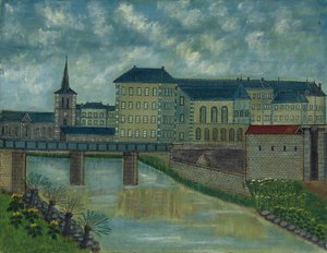 Institution Saint Marie, Belfort (öljy kankaalle)