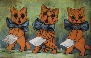 Kuuluisat tenorit tekijältä Louis Wain