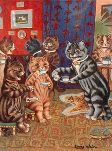 Teetä ottamalla tekijältä Louis Wain