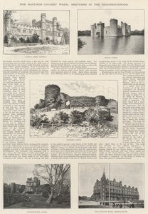 Hastingsin krikettiviikko, luonnoksia naapurustossa