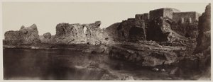 Kaalat el Athlit, Syyria, Näkymä meren rannalta, 1859.