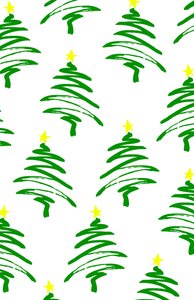 Funky Christmas Trees, 2017, Digitaalinen media
