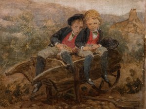 Sketch of the Hons. Dudley ja Archie Hamilton Gordon, 1890.