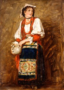 Tutkimus italialaisesta Savoijan talonpoikatytöstä, 1874-1880.