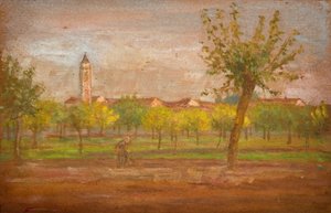 Cairaten kylä, Lombardia, 1877.