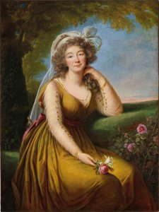 Jeanne Bécu, kreivitär Du Barry 1743-1793. tekijältä Elisabeth Louise Vigee Lebrun