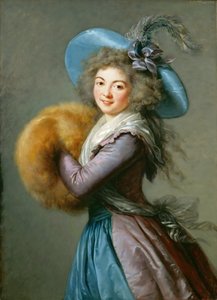 Madame Molé-Raymondin muotokuva, 1786. tekijältä Elisabeth Louise Vigee Lebrun