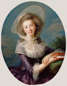 Vicomtesse de Vaudreuilin muotokuva tekijältä Elisabeth Louise Vigee Lebrun