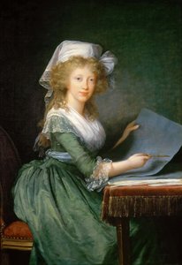Napolin ja Sisilian prinsessa Luisa Maria 1773-1802, n. 1790. tekijältä Elisabeth Louise Vigee Lebrun