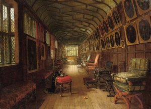 Brown Gallery, Knole, Kent tekijältä Louise Ingram Rayner